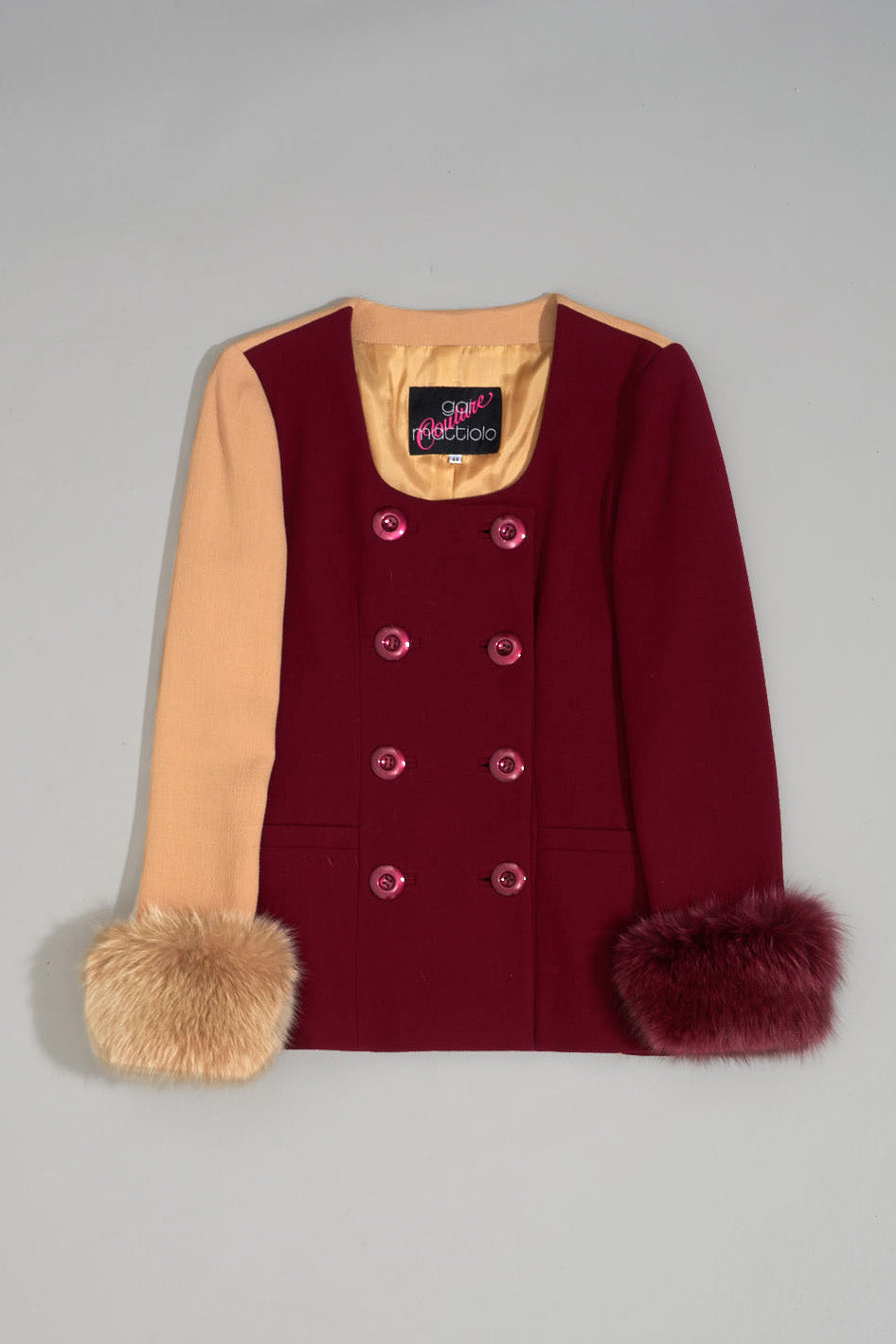 GAI MATTIOLO Red & Beige Set - M