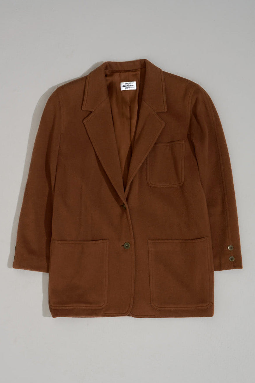 BROWN MERIMAR Blazer - L